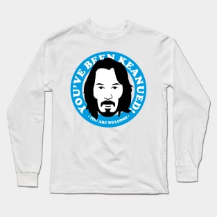 Keanued BLUE Long Sleeve T-Shirt